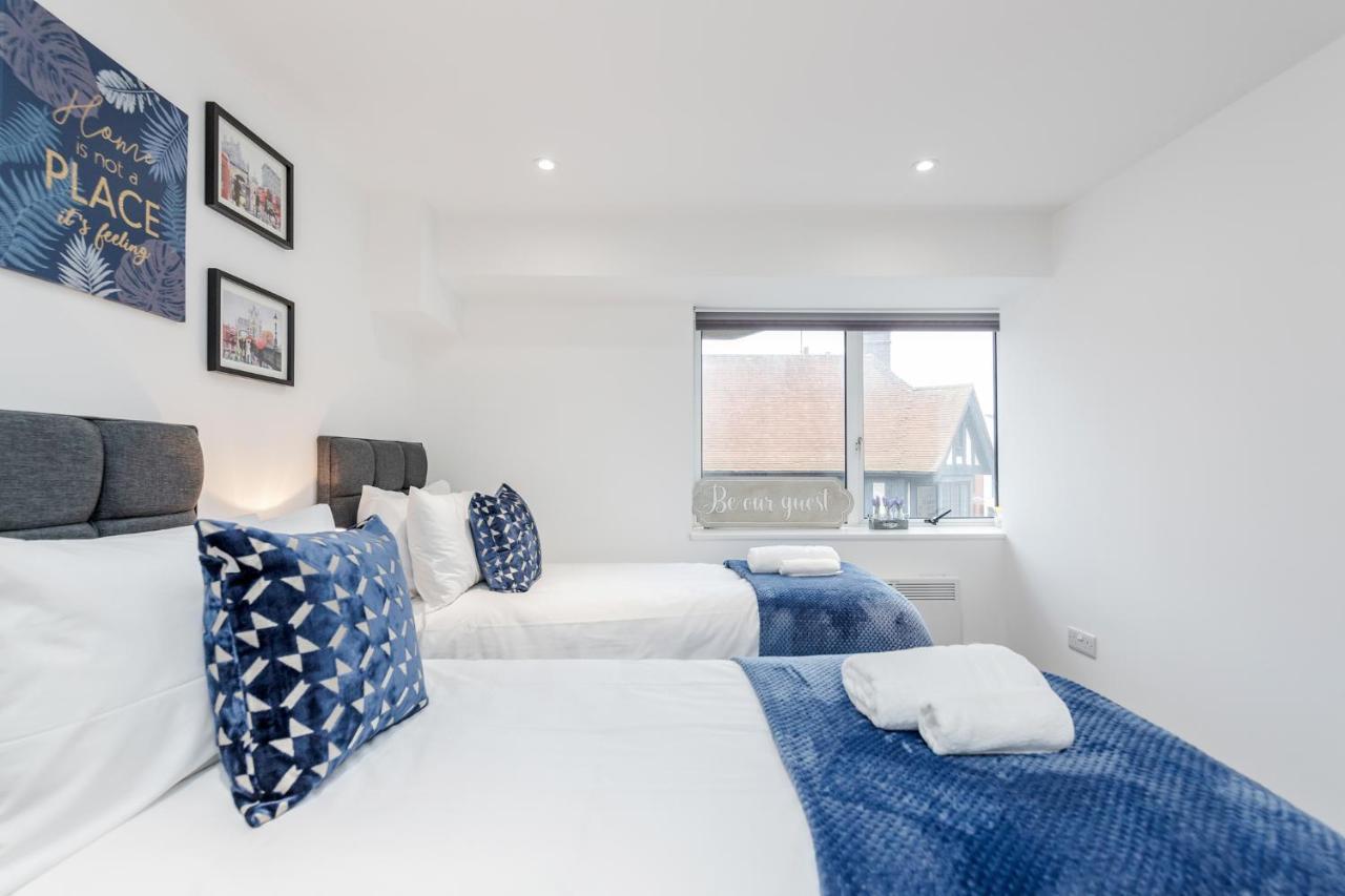 Watford Town Centre, Serviced One Bed Flat With Choice Of King Or Twin Beds, Sleeps Up To 4 Sharing, Free Wifi And Free Movies London Exteriör bild